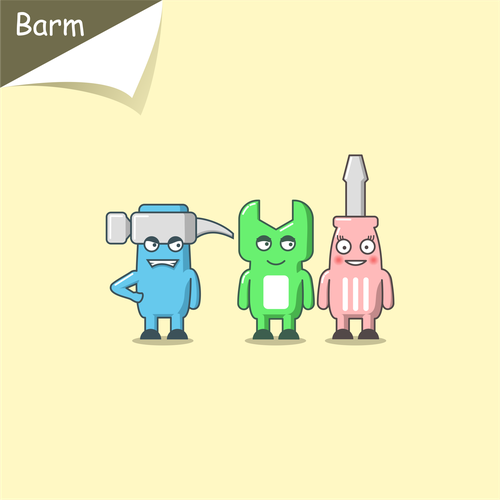Internet artwork with the title 'Barm'