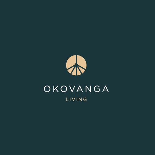 Household interior design logo with the title 'Logo for a modern interior living brand with African heritage'