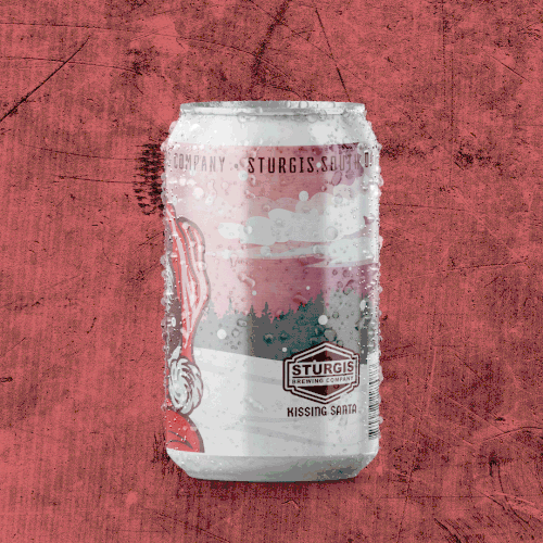 Microbrewery design with the title 'Sturgis Brewing Company, Kissing Santa'
