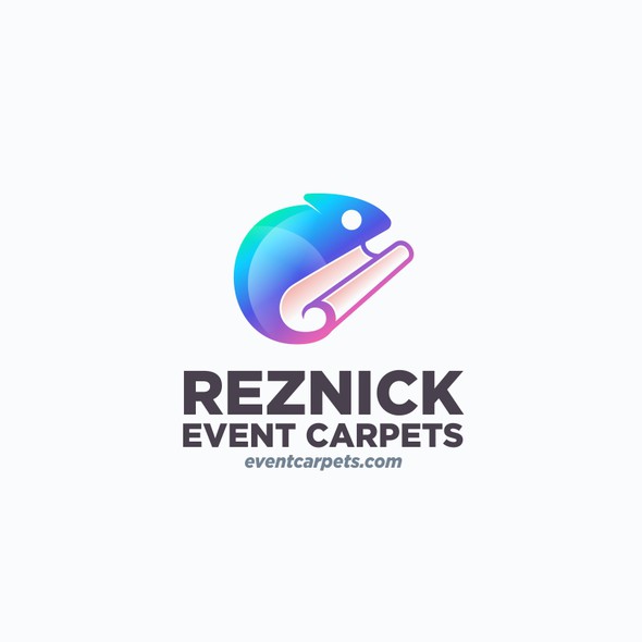 Carpet design with the title 'Logo for Reznick Event Carpets'