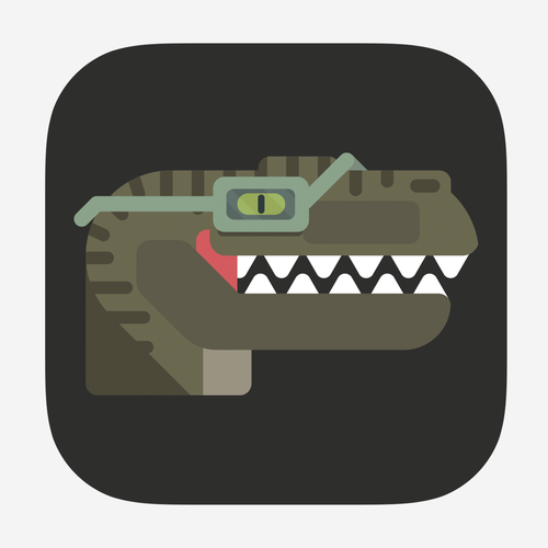 Raptor design with the title 'Factor Icon'