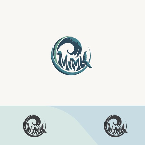 surf wave logo