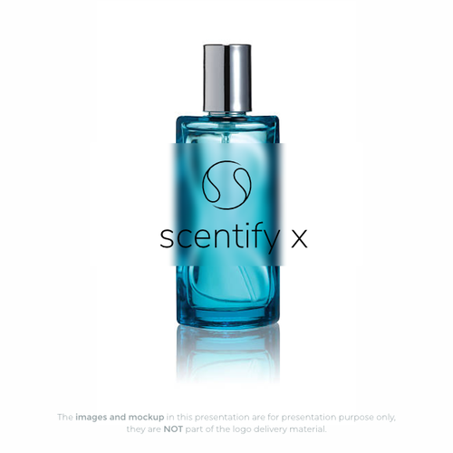 S brand with the title 'logo scentify x'