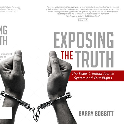 Law book cover with the title 'Exposing the Truth'