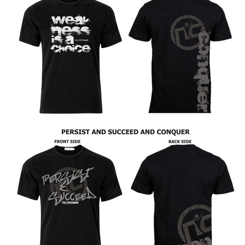 Fitness t-shirt with the title 'Motivational t-shirt'