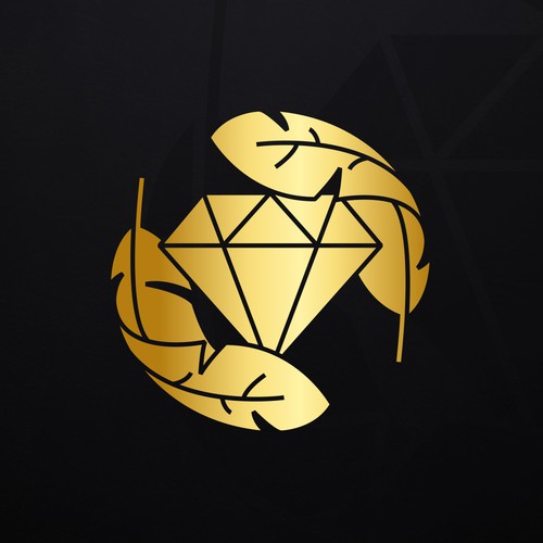 Diamond brand with the title 'Logo for a home spa service'