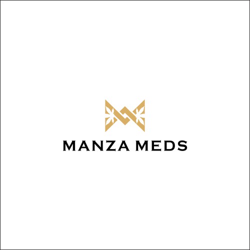 Best logo with the title 'MANZA MEDS'