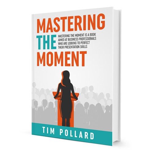 Minimal book cover with the title 'Book cover'