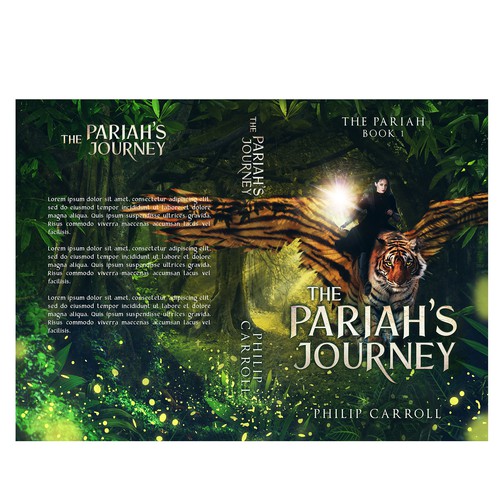 Epic fantasy book cover with the title 'Epic Fantasy Book Cover'