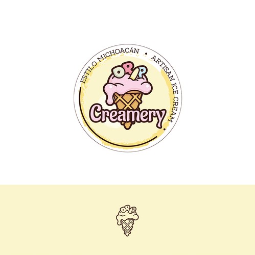 Yummy logo with the title 'Drip Creamery'