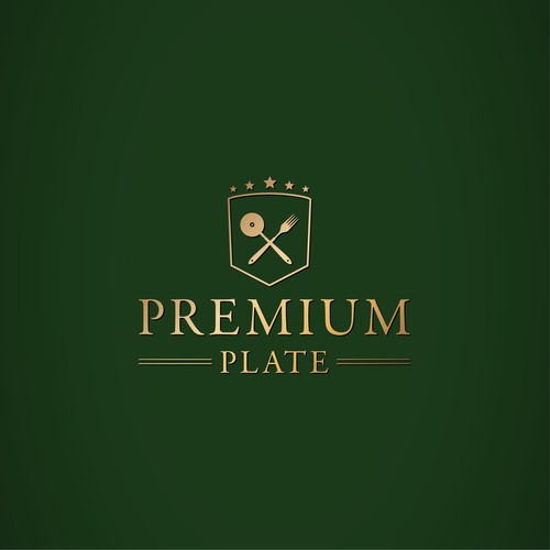 Plate design with the title 'Premium Plate'