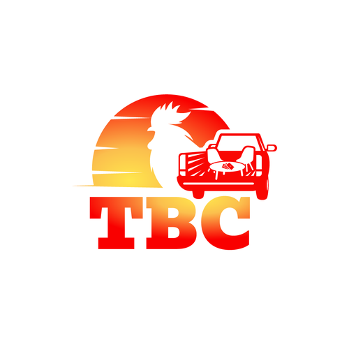 Truck logo with the title 'TBC club'