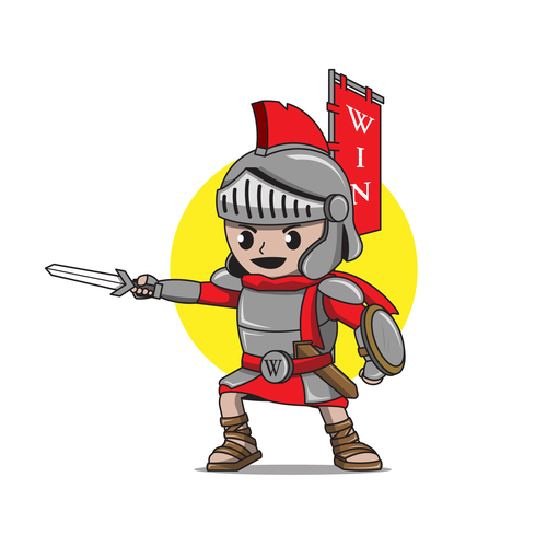 Armor design with the title 'Mascot for WIN'