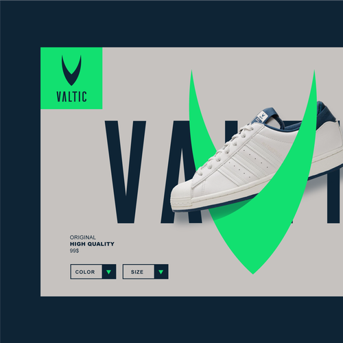 Swoosh design with the title 'Premier Sports brand a SIMPLE, and  IMPACTFUL logo'