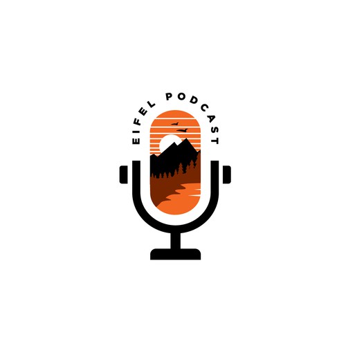 Combination brand with the title 'Podcast logo'