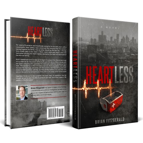 Hope design with the title 'Fiction Thriller Cover Design'