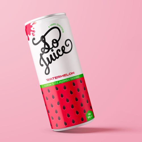 Alcohol label with the title 'Package Label Design for unique alcoholic beverage'