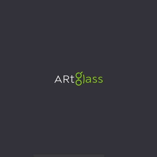 B2B logo with the title 'Sophisticated logo For ARtglass '