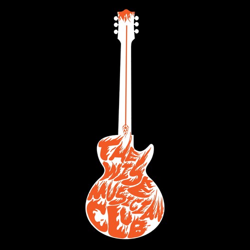 Fire t-shirt with the title 'Club of Rock Stars Training other Up and Comers needs a T-Shirt Design'