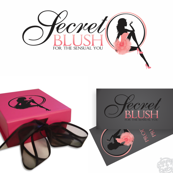 Sensual logo with the title 'Create the next logo for Secret Blush '