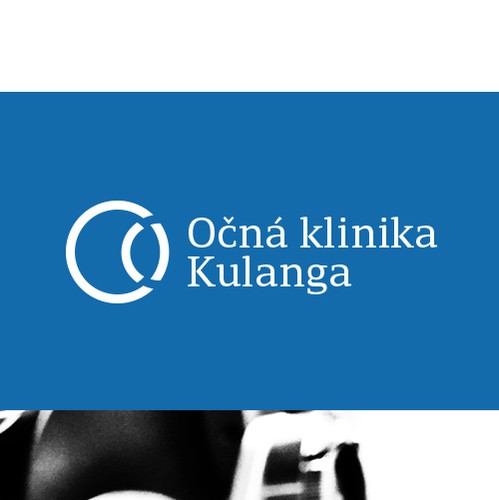Eye brand with the title 'Logo proposal for an Eye Clinic'