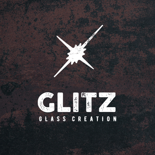Glass brand with the title 'Glitz Glass Creation'