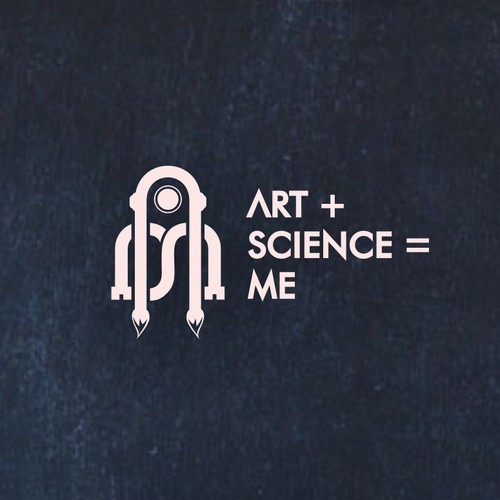 Science logo with the title 'Art science me'