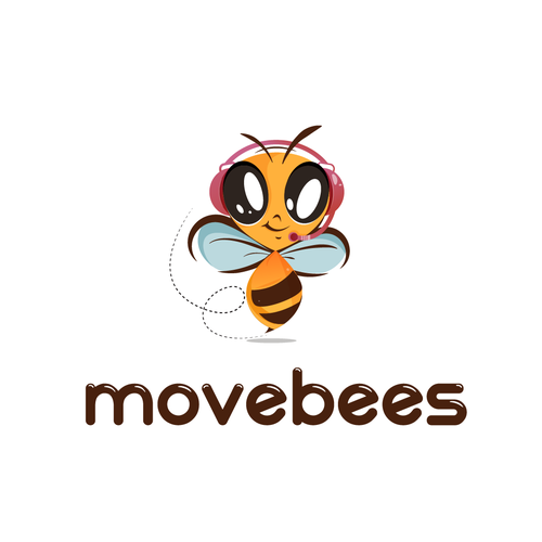 Communications brand with the title 'Movebees'