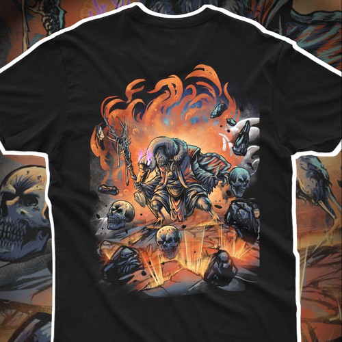 Band t-shirt with the title 'GOOSE POWER'