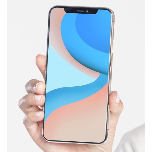 Wallpaper design with the title 'Original iPhone Wallpapers .'