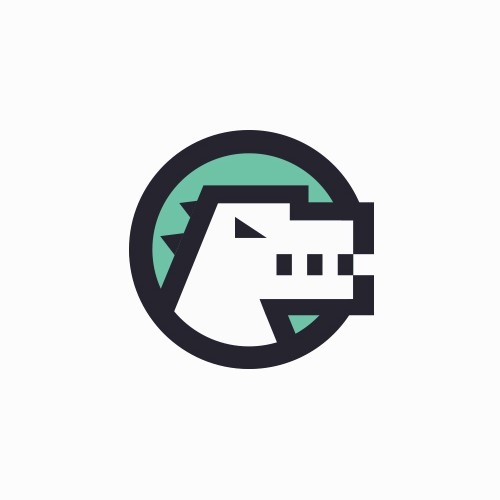 Dinosaur design with the title 'Robo Dino'