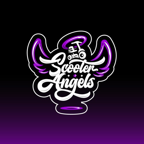 Scooter logo with the title 'Brand ScooterAngels'