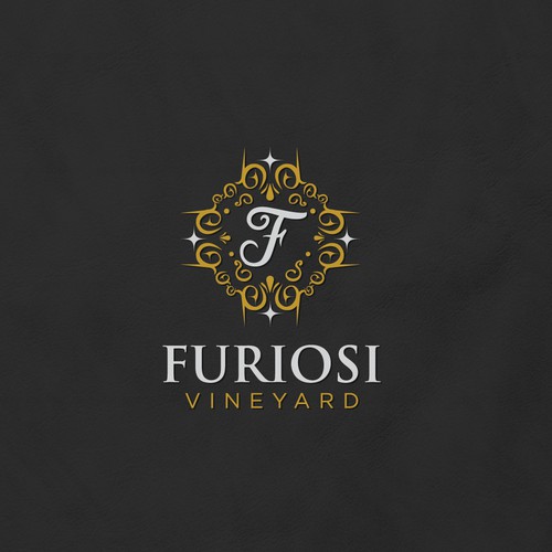 Vineyard design with the title 'Vintage Concept For Vineyard'