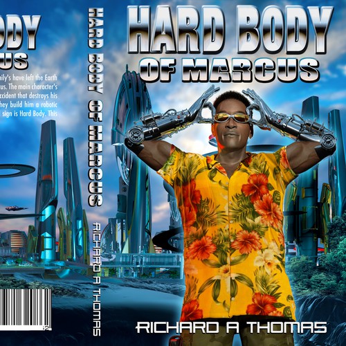 Black book cover with the title 'Hard Body of Marcus'