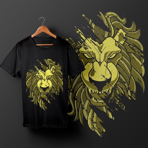 Lion T shirt Designs 60 Lion T shirt Ideas in 2025 99designs