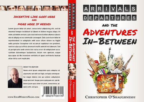 Teen design with the title 'Eye-catching cover for book about growing up internationally'