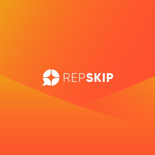 Cute messages logo with the title 'RepSkip'