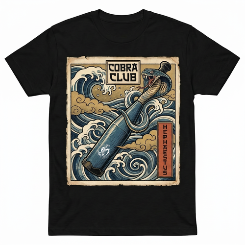 Dragon t-shirt with the title 'japanese style design for a club'