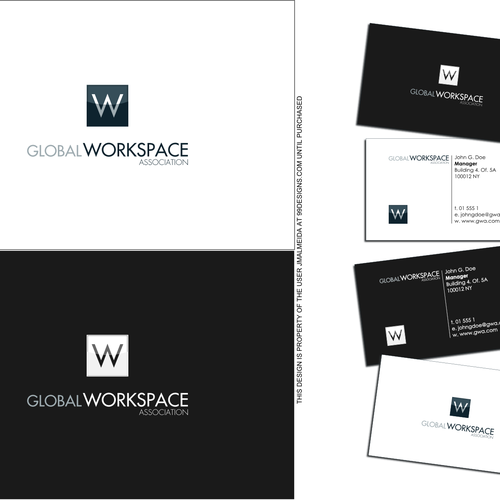 Slick logo with the title 'New logo wanted for Global Workspace Association'