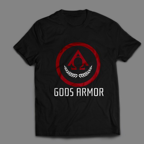 Armor design with the title 'God's Amor'