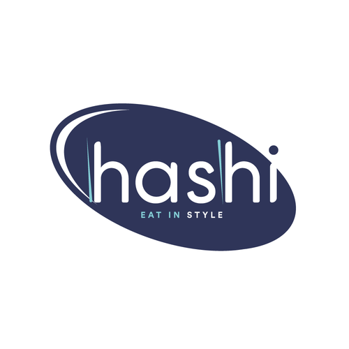 Chopsticks design with the title 'Trendy Modern for Chopstick startup'