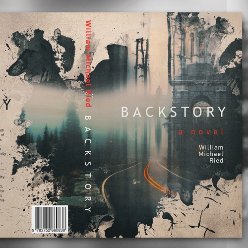 Poster book cover with the title 'Backstory'