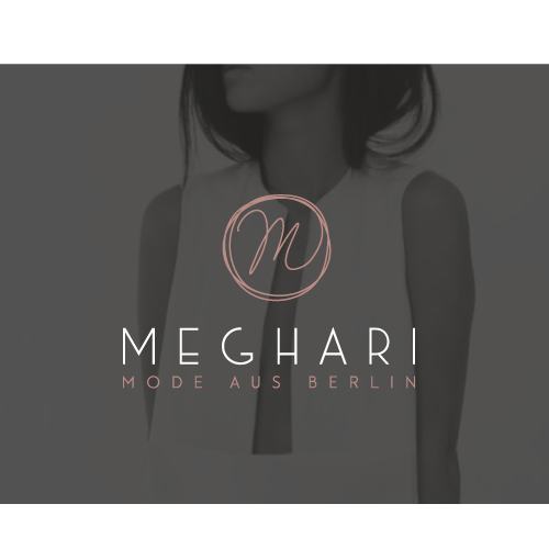 Feminine logo with the title 'Logo for a fashion boutique'