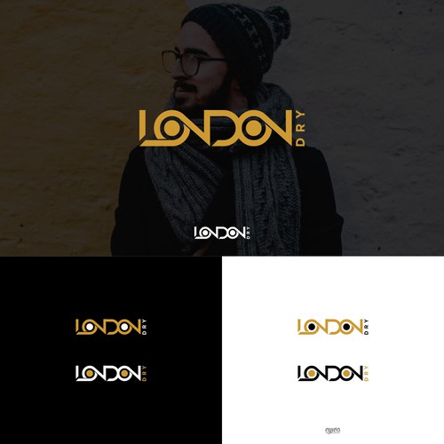 Jacket design with the title 'LONDON DRY'