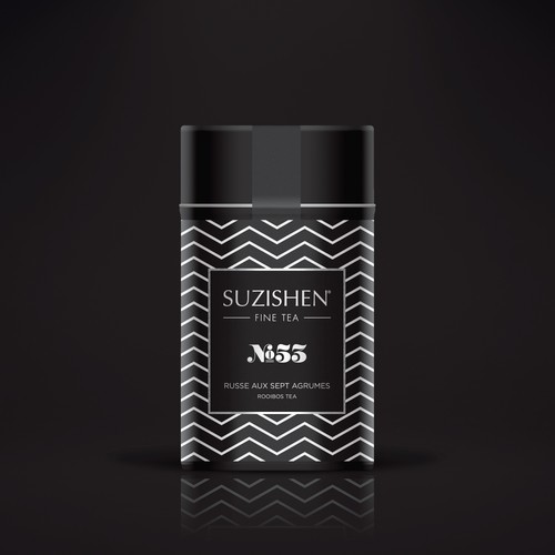 Label with the title 'Suzishen / Tea labels'