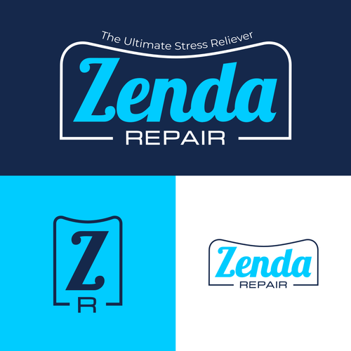 Comfort logo with the title 'Versatile Logo Concept for Zenda Repair'