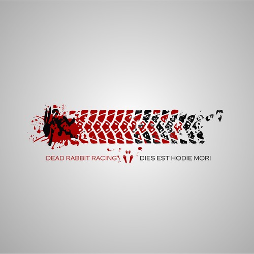 Blood logo with the title 'dead rabbit'