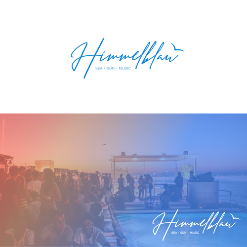 Beach bar logo with the title 'Classy logotype for a beach bar in Australia '