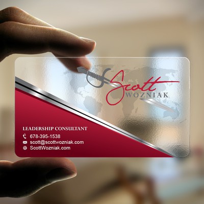 Transparent / Plastic Business Card 