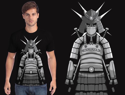 Medical t-shirt with the title 'Need a Ninja/Samurai - Surgeon for a Tshirt design!'
